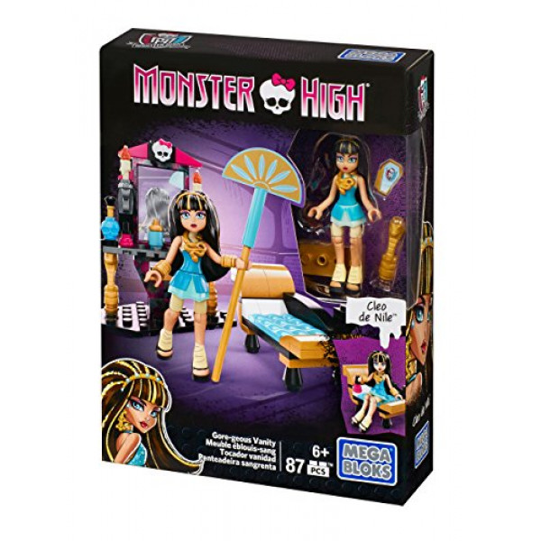 Mega Bloks Monster High Cleo's Gore-geous Vanity Playset