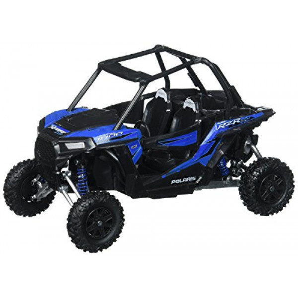 Toys & Child 57593 Escala 1/18 RZR XP 1000 Polaris Dune Buggy, Woodoo Blue