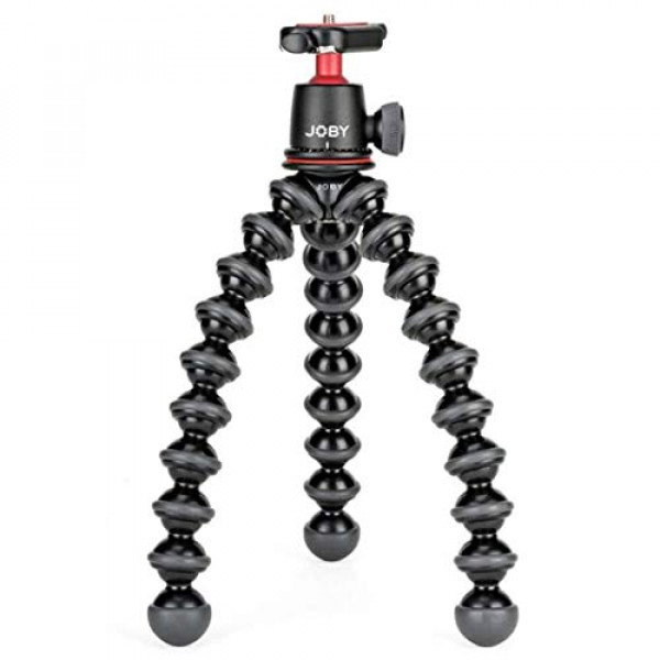 Joby JB01507 GorillaPod 3K Kit. Trípode compacto 3K Soporte y rótula 3K para cámaras o dispositivos compactos sin espejo de hasta 3K (6.6 libras). Negro / Carbón.