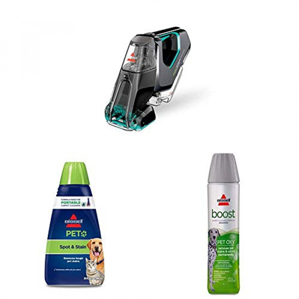 Pet Stain Eraser Powerbrush + Pet Formula + Oxy Boost