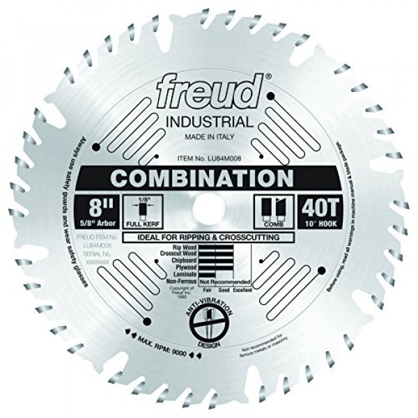 Hoja combinada Freud de 8 x 40T (LU84M008)