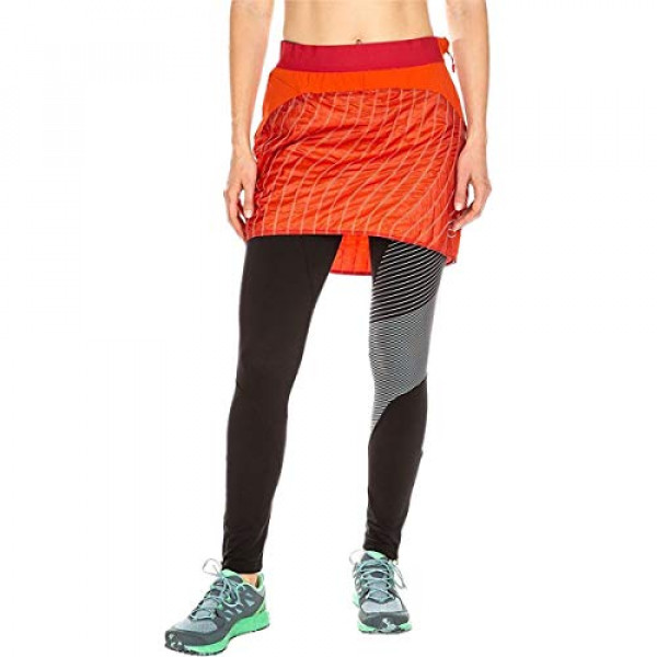Falda La Sportiva Chrysalis Primaloft - Mujer Calabaza / Granate, XS