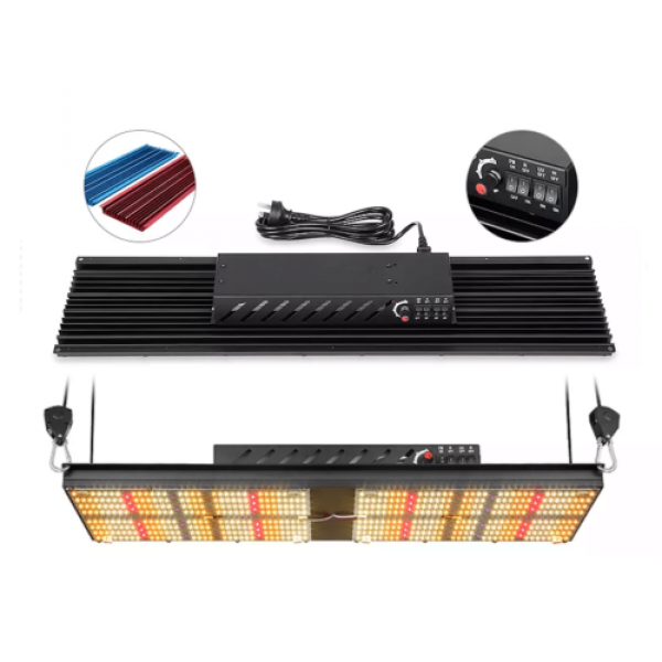 Gaisma LED advanced V4 lámpara de cultivo con interruptor UV 240W de espectro completo LM301H mix Red 660