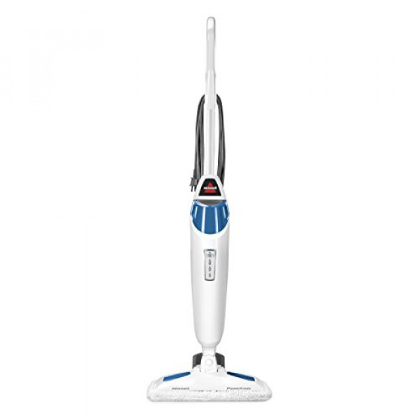 BISSELL Power Fresh Steam Trapeador, vaporizador para pisos, limpiador de azulejos y limpiador para pisos de madera dura, 1940, Blue Powerfresh