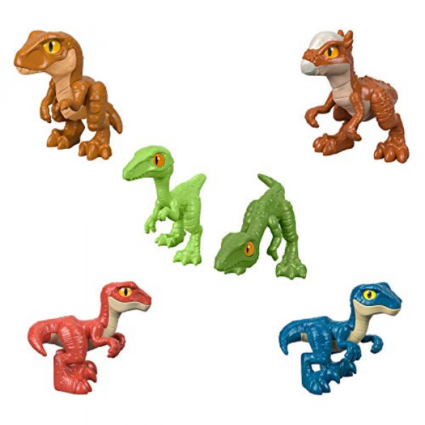 Juego de regalo Imaginext Jurassic World Hatchlings de Fisher-Price [Exclusivo de Amazon]