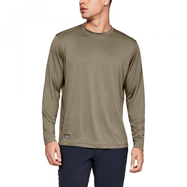 Camiseta de manga larga Under Armour Tactical Tech para hombre, Federal Tan (499) / Federal Tan, X-Large