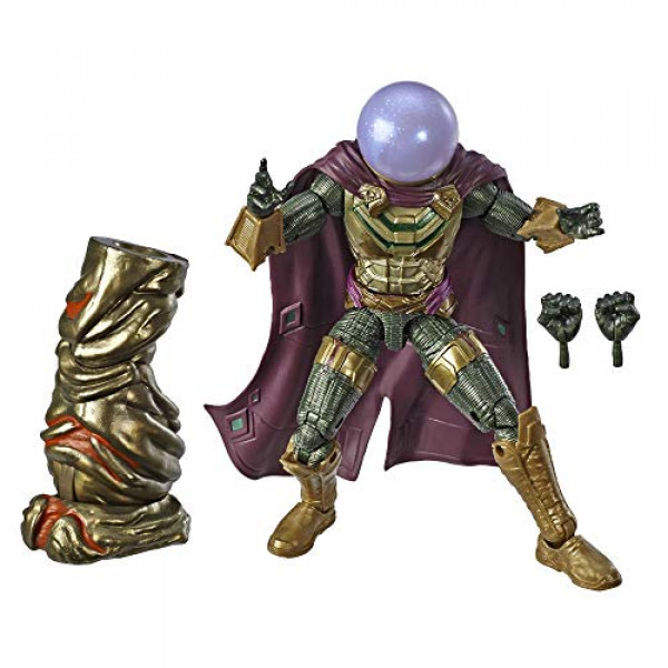 Spider-Man Marvel Legends Series Lejos de casa Figura coleccionable de Mysterio de Marvel de 6