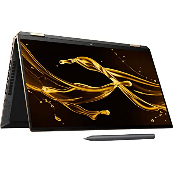 Portátil empresarial 2 en 1 convertible HP Spectre x360 de primera calidad, pantalla táctil UHD 4K de 15,6, procesador Intel i7-1165G7 de 11.ª generación, 16 GB de RAM, SSD PCIe de 512 GB, teclado retroiluminado, lápiz óptico, Windows 11 Pro