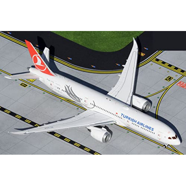 GeminiJets GJTHY2018 Turkish Airlines Boeing 787-9 Dreamliner TC-LLO; Escala 1:400