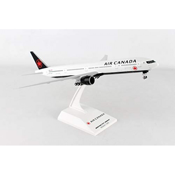 Daron Skymarks Air Canada 777-300 1/200 W/Gear SKR955, marrón