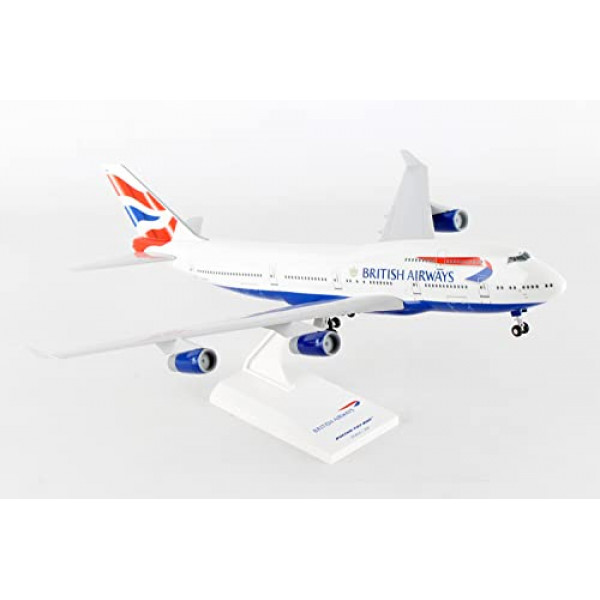 Daron SKYMARKS British Airways B747-400 1/200 W/Gear modelo de avión SKR304