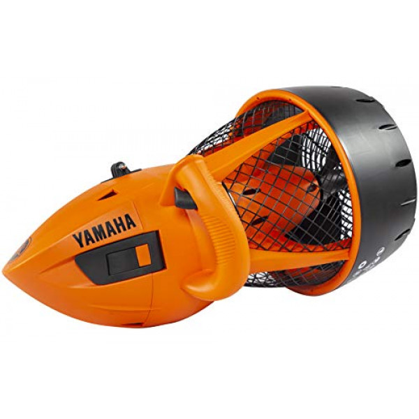 Yamaha Seascooter Explorer, Blazing Orange con soporte para cámara, océano, scooter de agua para piscina