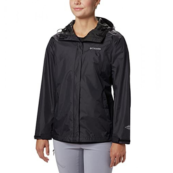 Chaqueta Columbia Arcadia II para mujer, negro, 2X Plus