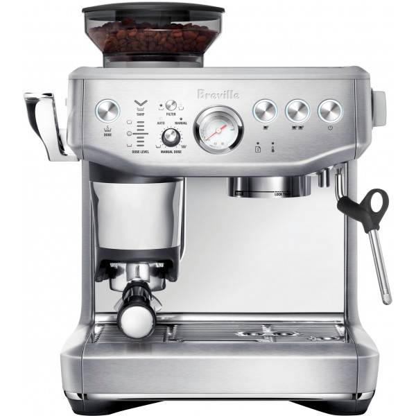 Breville - La máquina de espresso Barista Express Impress - Acero inoxidable cepillado