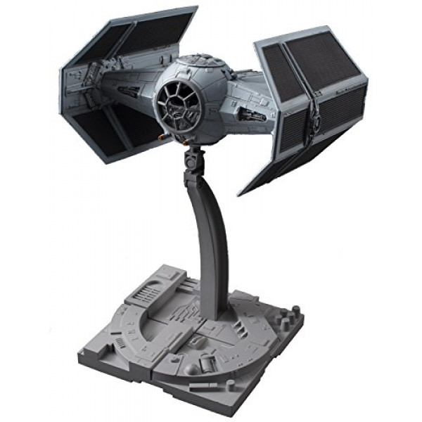 Bandai Hobby - Star Wars - TIE Advanced X1, Bandai Spirits 1/72 Kit de modelo de plástico