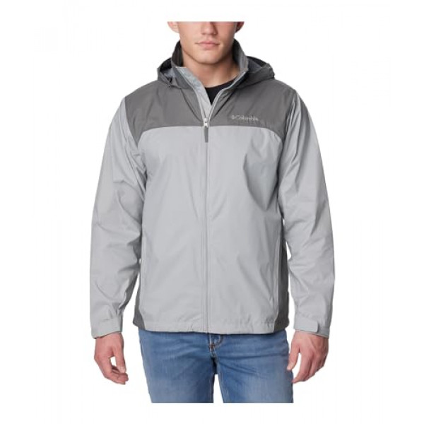 Columbia Glennaker Lake - Chaqueta impermeable para hombre, color gris Columbia/gris ciudad, 3X alto