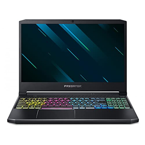 Portátil para juegos Acer Predator Helios 300, Intel i7-10750H, NVIDIA GeForce RTX 2060 6 GB, pantalla IPS Full HD de 15,6 144 Hz 3 ms, DDR4 de doble canal de 16 GB, SSD NVMe de 512 GB, Wi-Fi 6, teclado RGB, PH315-53-72XD