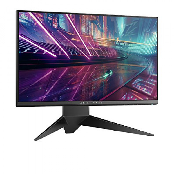 Monitor para juegos Alienware 25 - AW2518Hf, Full HD @ Nativo 240 Hz, 16:9, tiempo de respuesta de 1 ms, DP, HDMI 2.0A, USB 3.0, AMD Freesync, Inclinable, Giratorio, Altura ajustable