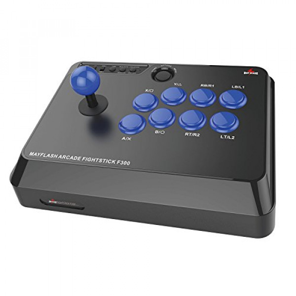 Joystick Mayflash F300 Arcade Fight Stick para Switch, Xbox Series X, PS4,PS3, Xbox One, Xbox 360, macOS, Windows, Steam Deck, NeoGeo mini, NeoGeo Arcade Stick Pro