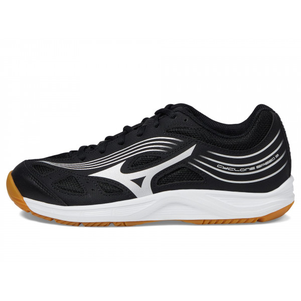 Mizuno Cyclone Speed ​​3, Zapatillas de Voleibol para Mujer, Negro-Plata, 10