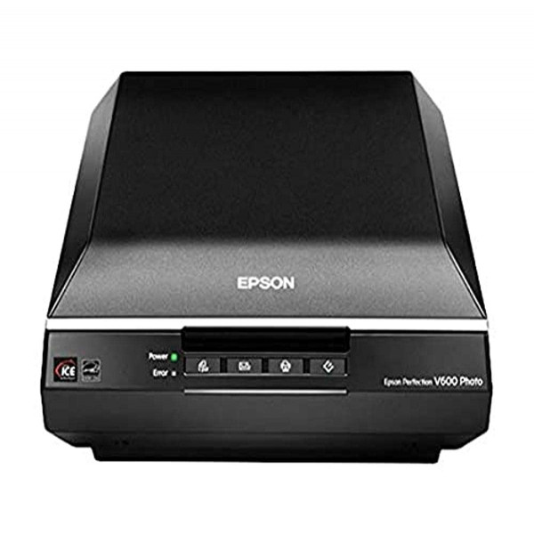 Escáner de fotografías, imágenes, películas, negativos y documentos en color Epson Perfection V600 (Premium renovado)