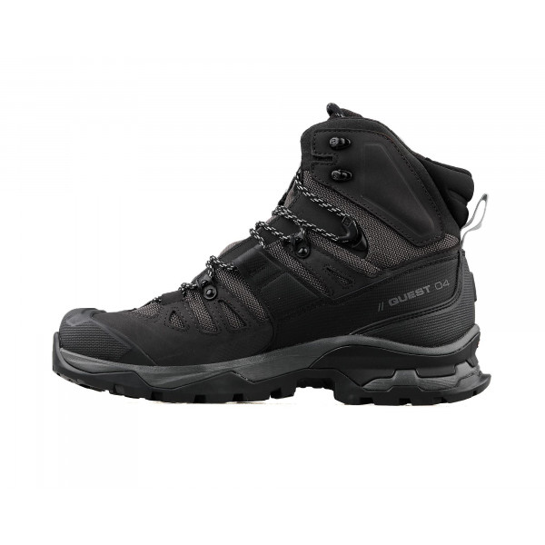 Salomon Quest 4 Gore-TEX Botas de montaña para hombre, Magnet/Black/Quarry, 10