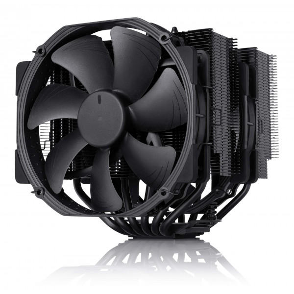 Noctua NH-D15 chromax.Black, Enfriador de CPU de doble torre (140 mm, negro)