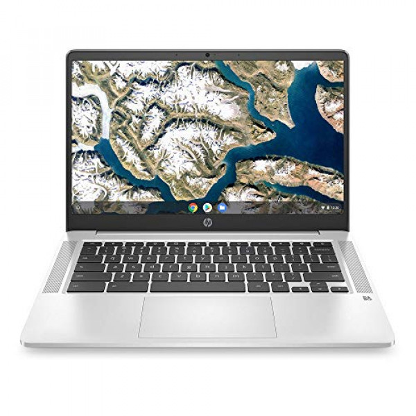 Computadora portátil HP 2020 Flagship 14 Chromebook Pantalla antirreflejos HD SVA de 14 pulgadas Procesador Intel Celeron N5000 4GB DDR4 64GB eMMC WiFi Cámara web Chrome OS (renovado)