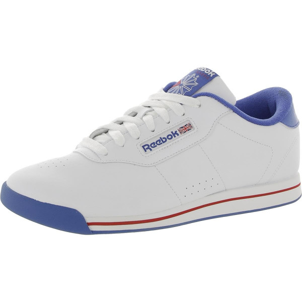 Reebok Princess Princess, Zapatillas para Mujer, Blanco/Tetra Azul/Excelente Rojo, 10,5