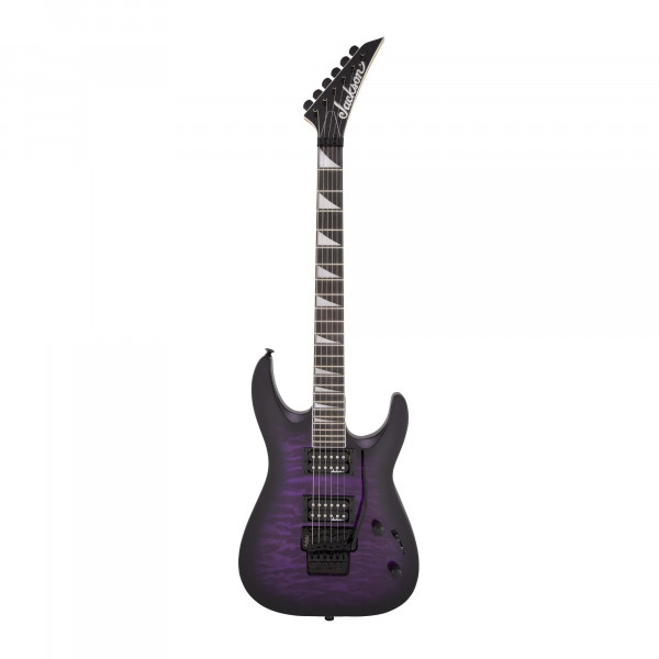 Jackson Dinky Arch Top JS32Q DKA - Explosión Púrpura Transparente