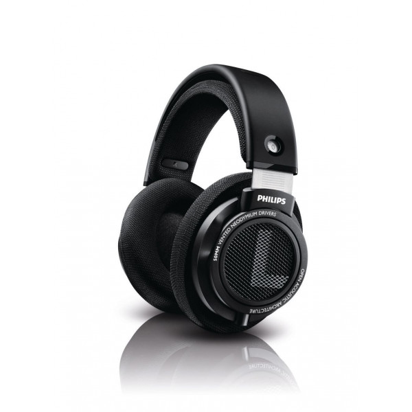 PHILIPS SHP9500 Auriculares supraaurales estéreo de precisión de alta fidelidad (negro)