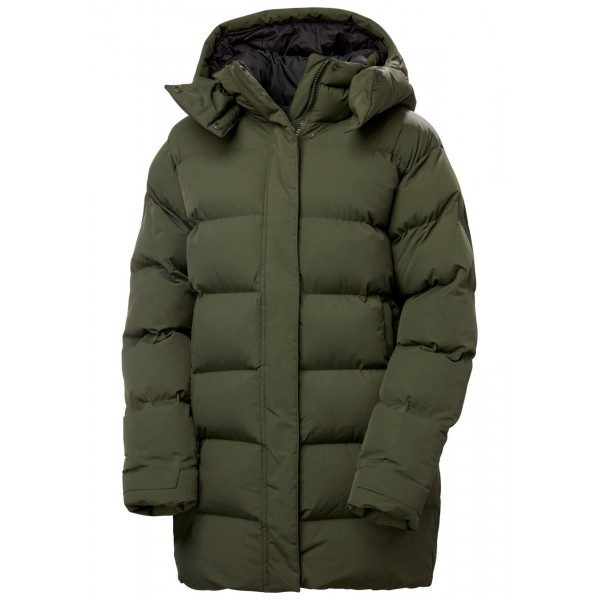 Helly-Hansen Aspire Puffy Parka, Mujer, 432 Utility Green, Mediano