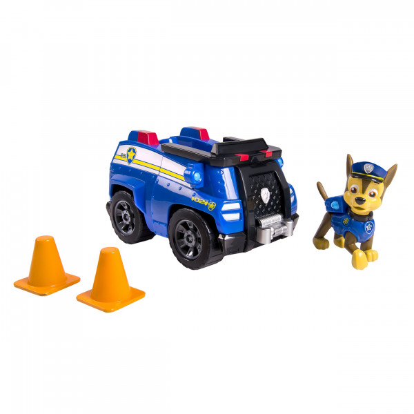 Crucero, vehículo y figura de Paw Patrol Chase