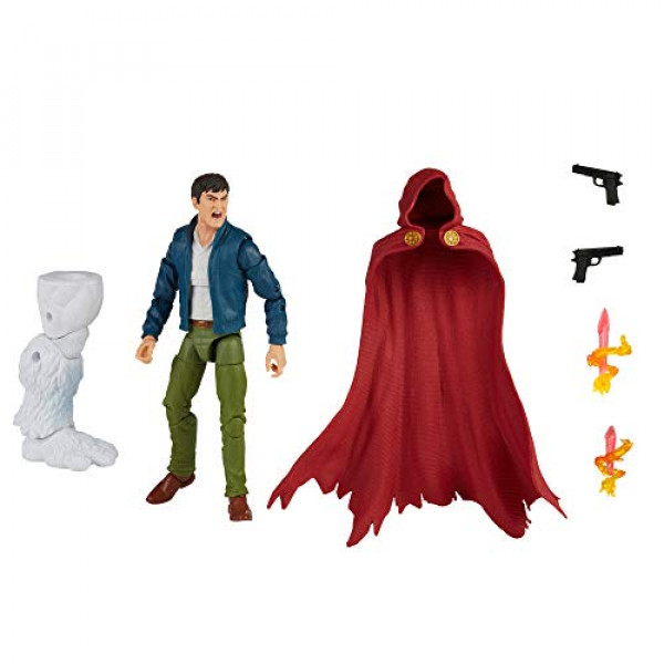 Marvel Hasbro Legends Series Figura de acción coleccionable de The Hood de 6 pulgadas, incluye 4 accesorios y 1 pieza para construir una figura