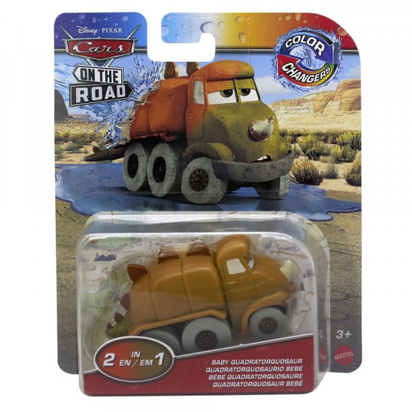 Disney Cars - Cambiadores de color - Bebé Quadratorquosaur (HDM68)