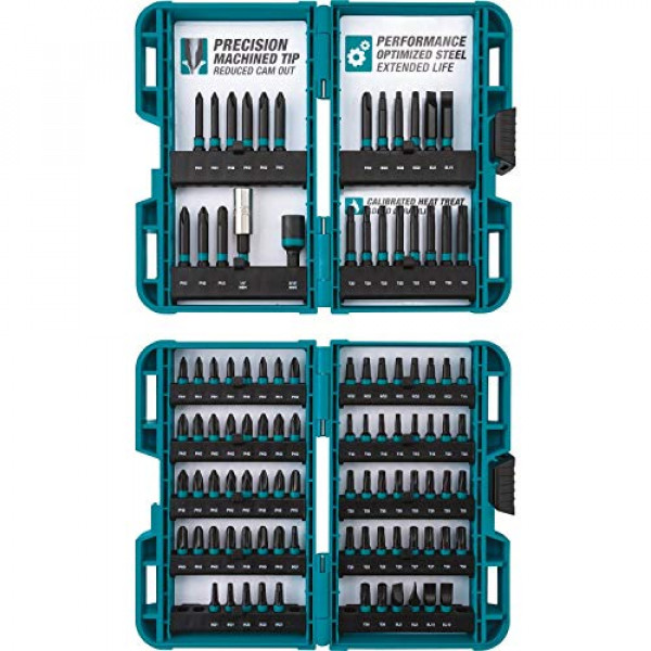 Makita E-00038 Impactx 100 piezas. Juego de puntas de controlador