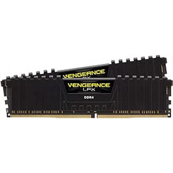 Corsair VENGEANCE LPX DDR4 RAM 32GB (2x16GB) 3200MHz CL16 Intel XMP 2.0 Memoria de computadora - Negro (CMK32GX4M2E3200C16)