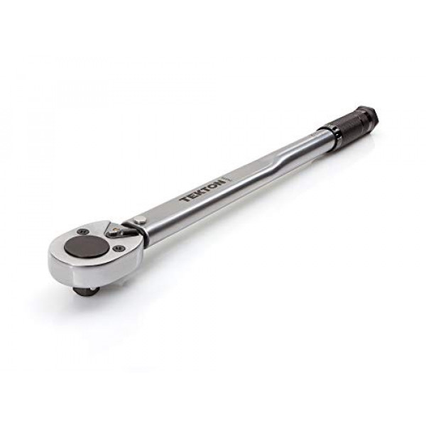 Llave dinamométrica micrométrica con accionamiento de 1/2 pulgada TEKTON (10-150 pies-libras) | 24335