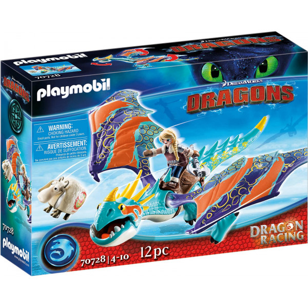 Playmobil Dragon Racing: Astrid y Tormenta