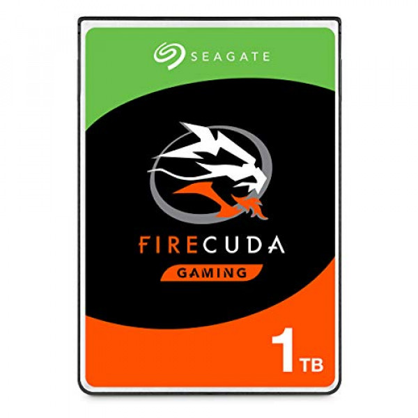 Seagate FireCuda Gaming SSHD 2.5 1TB SATA 6Gb/s Flash Accelerated (8GB) Disco duro rápido (ST1000LX015)