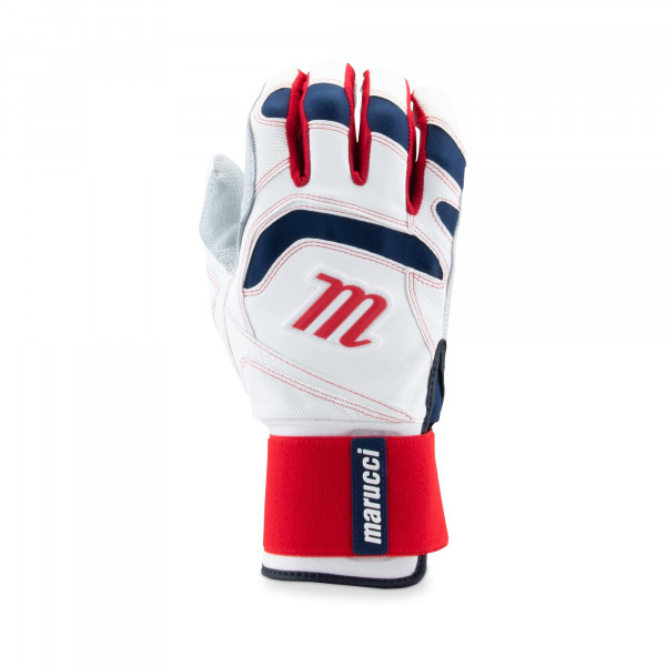 Marucci - Guante de bateo Signature 2021 Full WRAP USA (MBGSGN3FW-USA-AL), estándar, ADULTO GRANDE