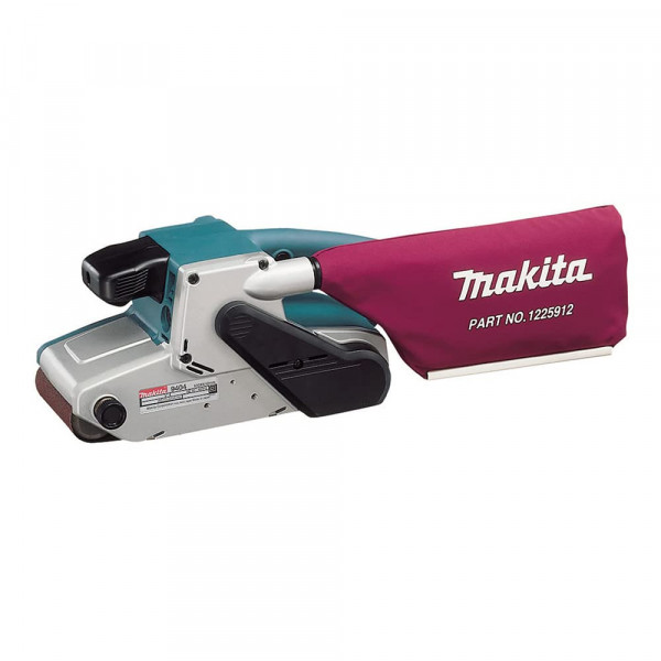 Lijadora de banda Makita 9404 de 4 x 24, con velocidad variable, azul