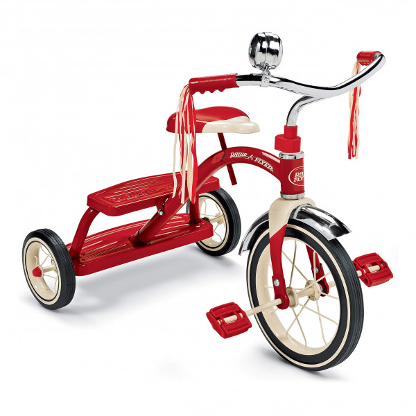 Triciclo Radio Flyer Classic rojo de dos pisos