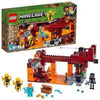 LEGO Minecraft El Puente Blaze 21154 Kit de construcción (370 piezas)