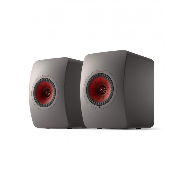 Altavoces de estantería autoamplificados KEF LS50 Wireless II - Par (gris titanio)