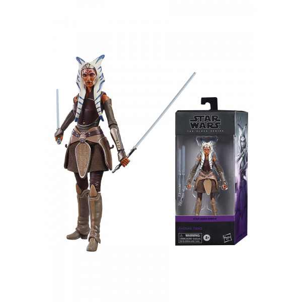 STAR WARS The Black Series Ahsoka Tano Toy Figura de acción coleccionable de Rebels a escala de 6 pulgadas, juguetes para niños de 4 años en adelante