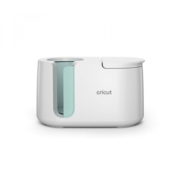 Cricut Mug Press US, prensa de calor para proyectos de tazas de sublimación, configuración de un solo toque, para materiales de tinta infusible y espacios en blanco para tazas de 11 oz a 16 oz (se vende por separado), incluye función de seguridad de apaga