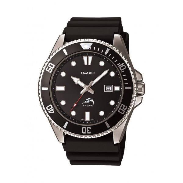 Casio MDV106-1AV 200M Reloj de buceo negro para hombre (MDV106-1A)