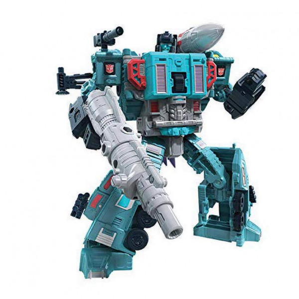 Transformers Toys Generations War for Cybertron: Earthrise Leader WFC-E23 Doubledealer Triple Changer Figura de acción - Niños de 8 años en adelante, 7 pulgadas