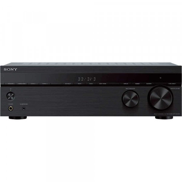 Sony STRDH590 Receptor de cine en casa con sonido envolvente de 5.2 canales: Receptor AV 4K HDR con Bluetooth, negro